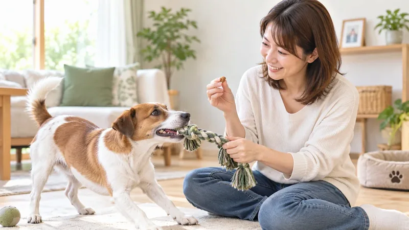 子犬のしつけのイメージ